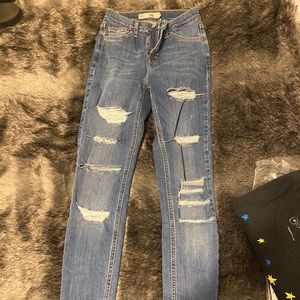 Top shop Jamie skinny jeans